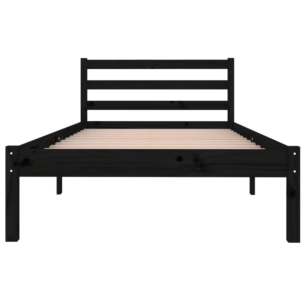 Bedframe massief grenenhout 200x200 cm