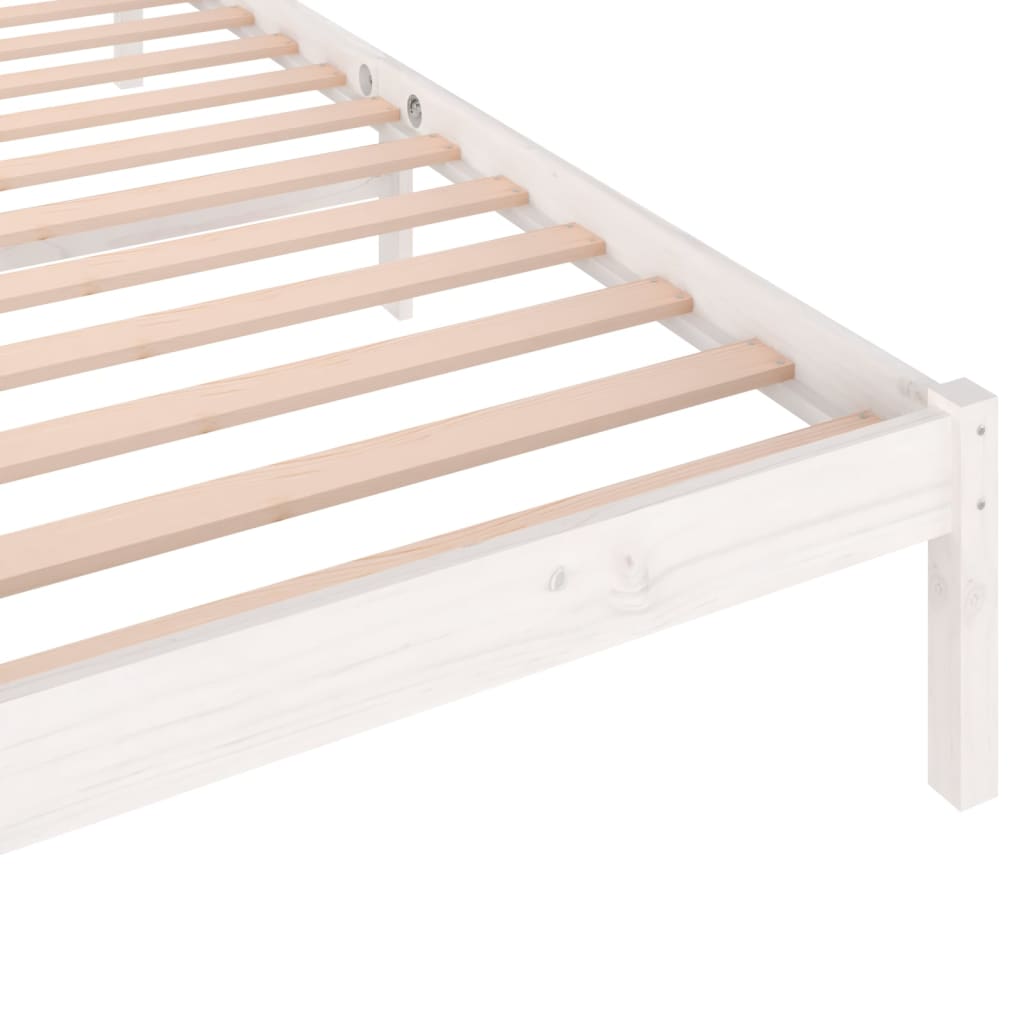 Bedframe massief grenenhout 200x200 cm