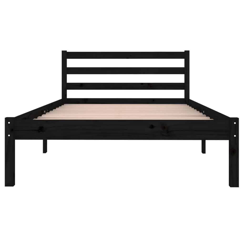 Bedframe massief grenenhout 200x200 cm