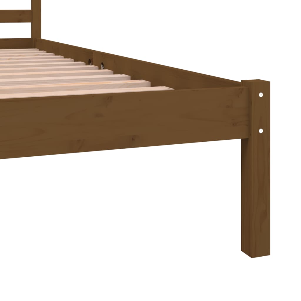 Bedframe massief grenenhout 150x200 cm