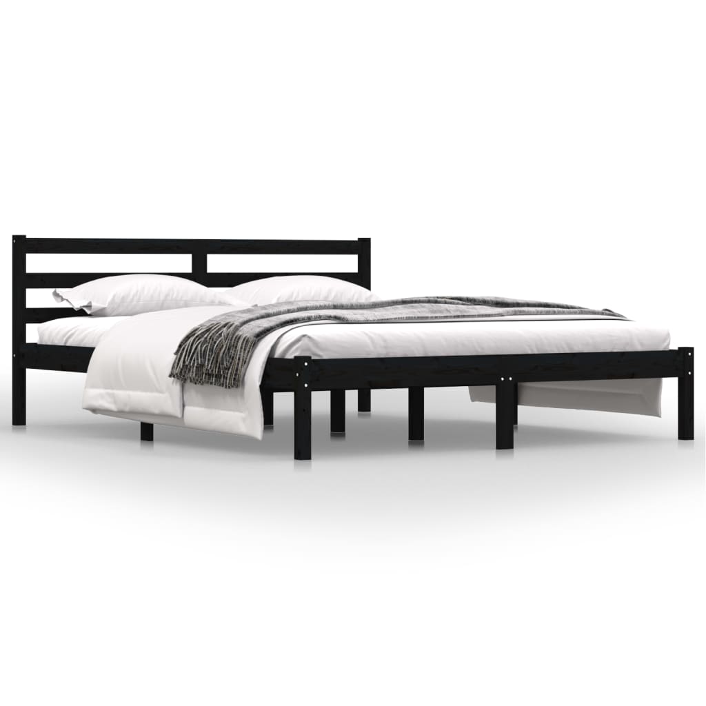 Bedframe massief grenenhout 150x200 cm