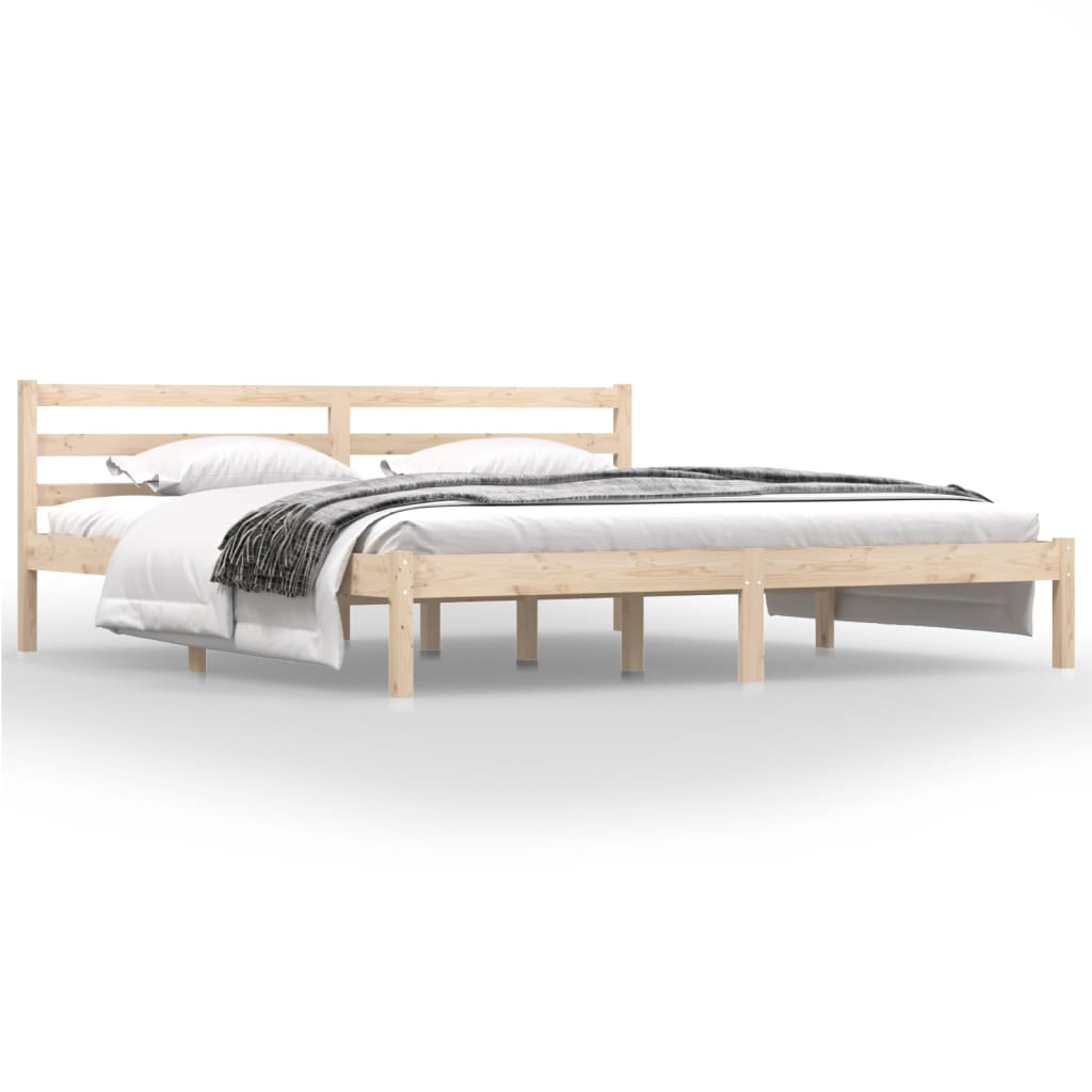 Bedframe massief grenenhout 150x200 cm