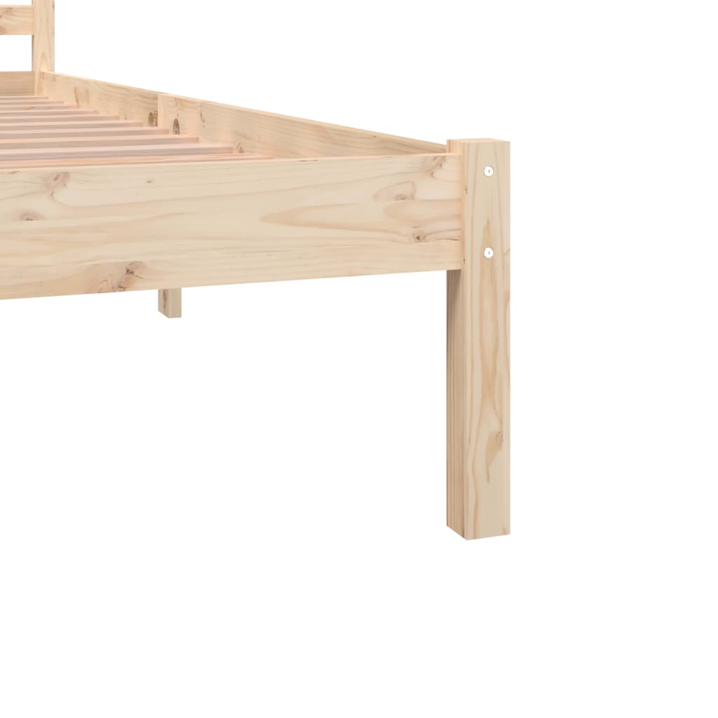 Bedframe massief grenenhout 150x200 cm