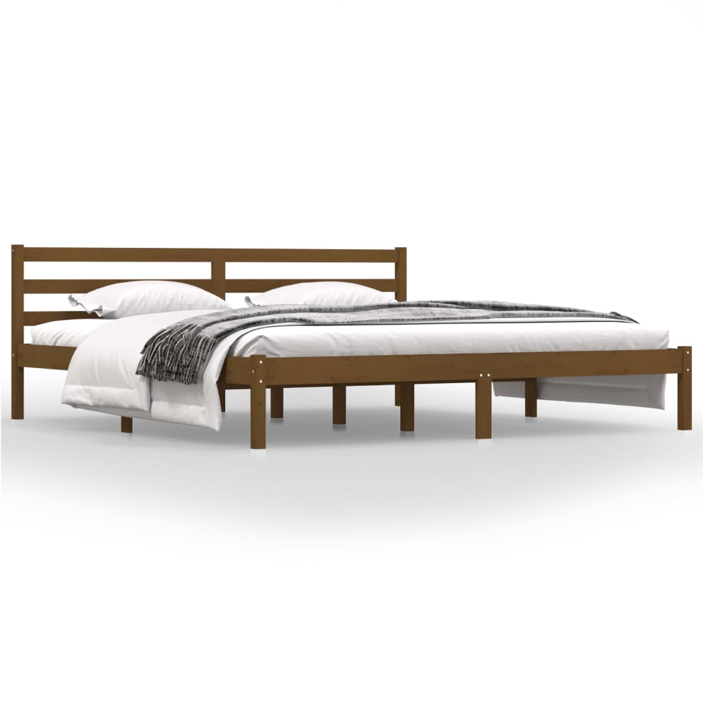 Bedframe massief grenenhout 150x200 cm