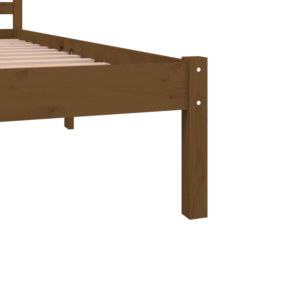 Bedframe massief grenenhout 150x200 cm