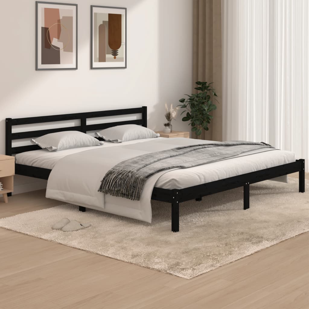 Bedframe massief grenenhout 150x200 cm