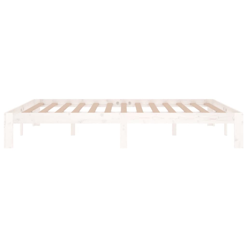 Bedframe massief hout 135x190 cm