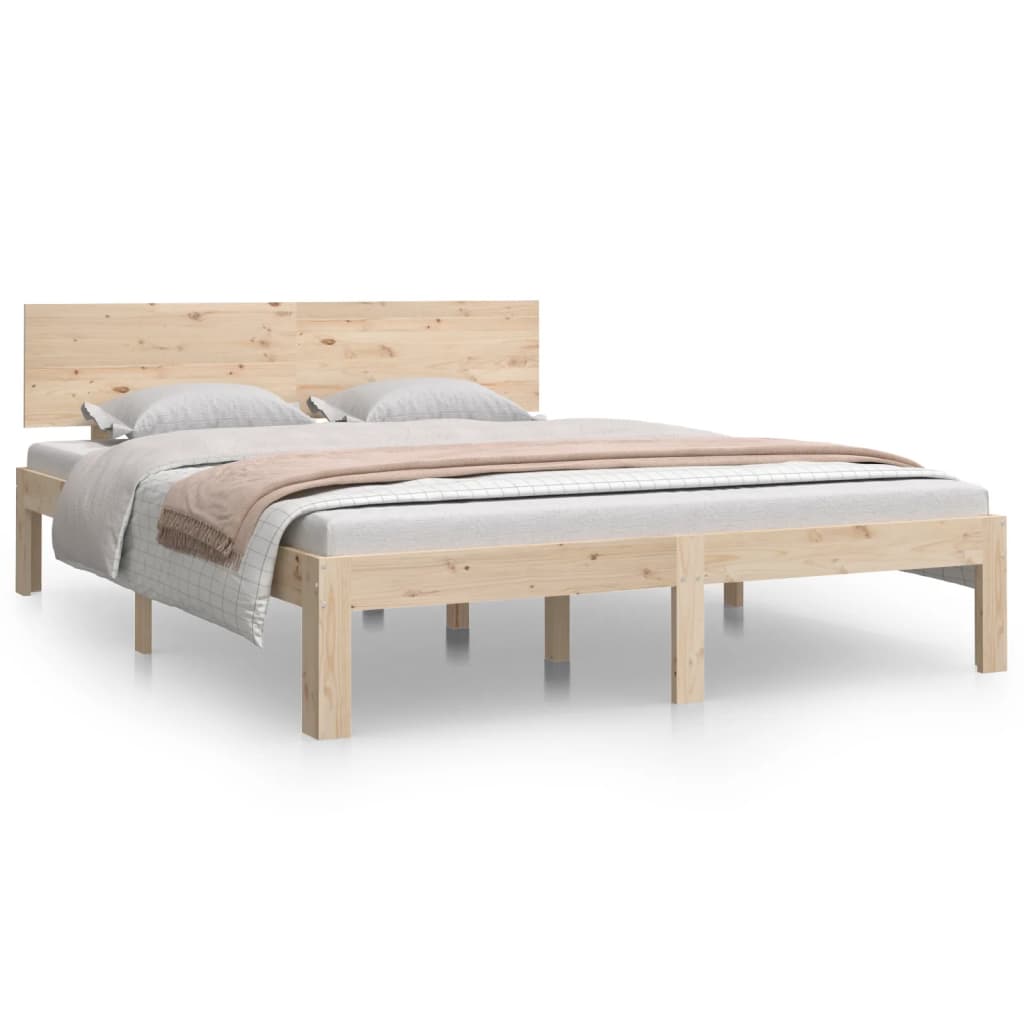 Bedframe massief grenenhout 100x200 cm