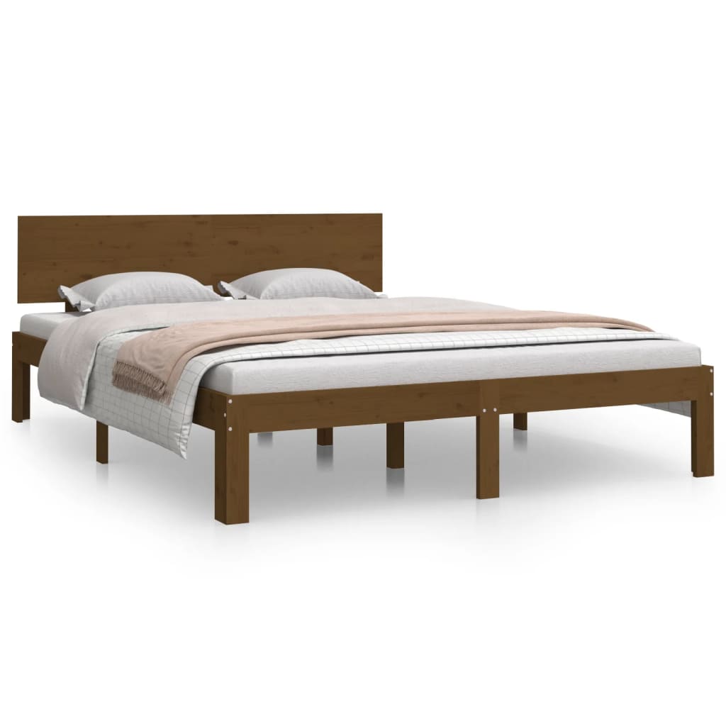 Bedframe massief grenenhout 100x200 cm