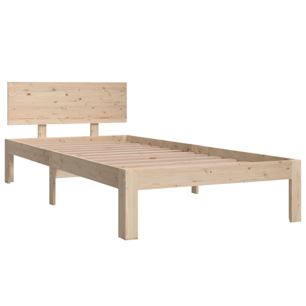 Bedframe massief grenenhout 100x200 cm