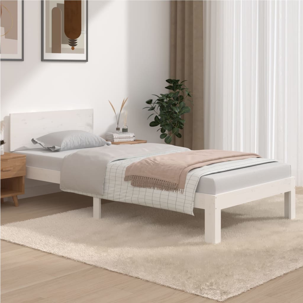 Bedframe massief grenenhout 100x200 cm