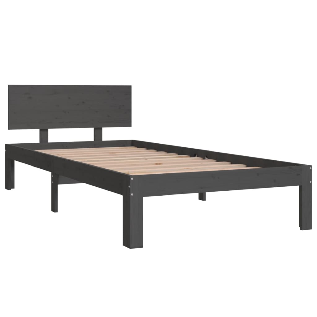 Bedframe massief grenenhout 100x200 cm