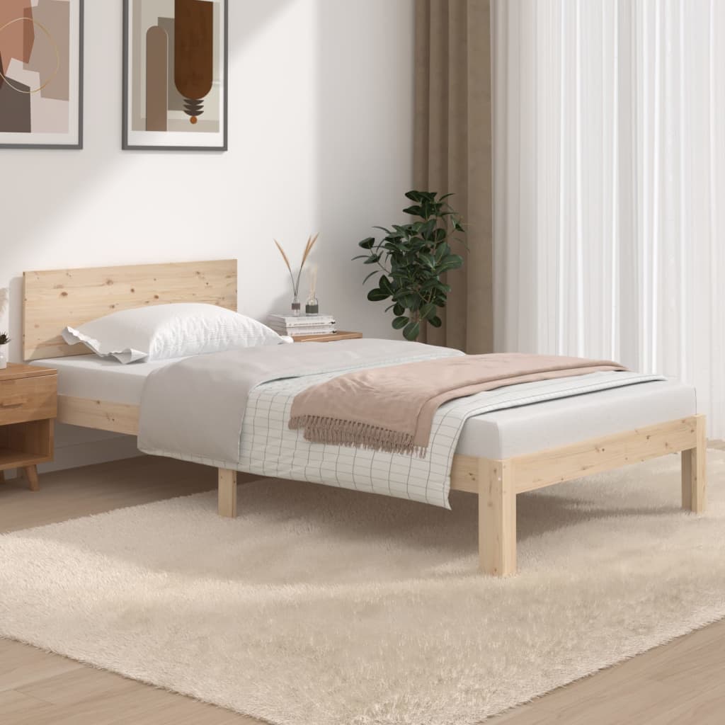 Bedframe massief grenenhout 120x200 cm