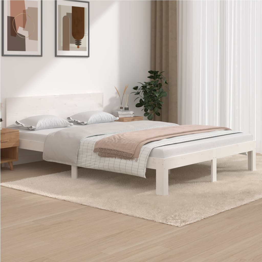 Bedframe massief grenenhout 100x200 cm