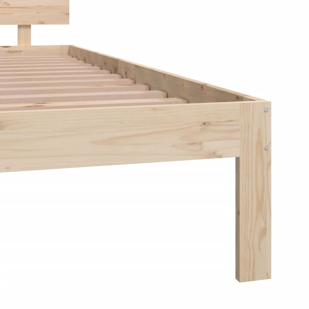 Bedframe massief grenenhout 100x200 cm