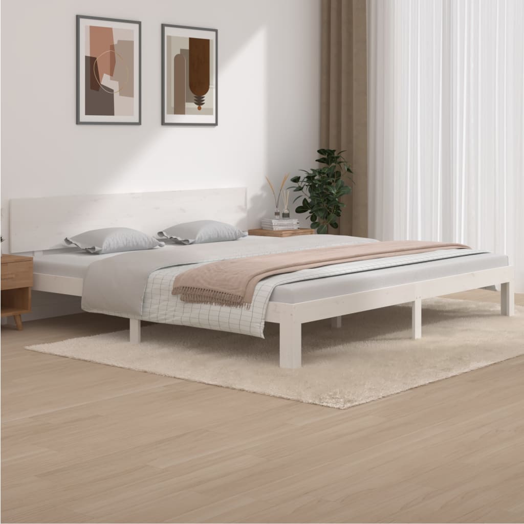 Bedframe massief grenenhout 120x200 cm