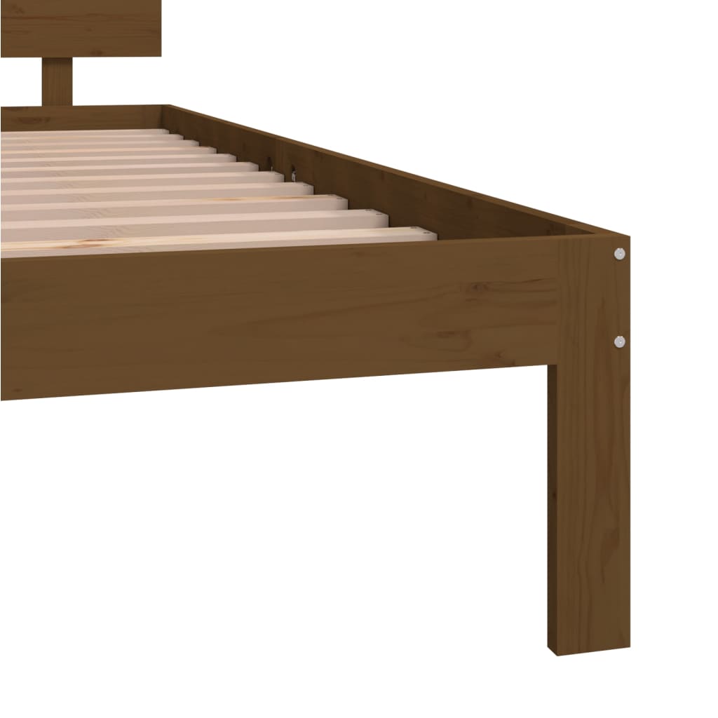 Bedframe massief grenenhout 100x200 cm