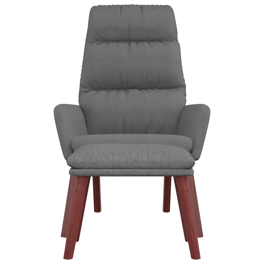 Fauteuil relax tissu marron