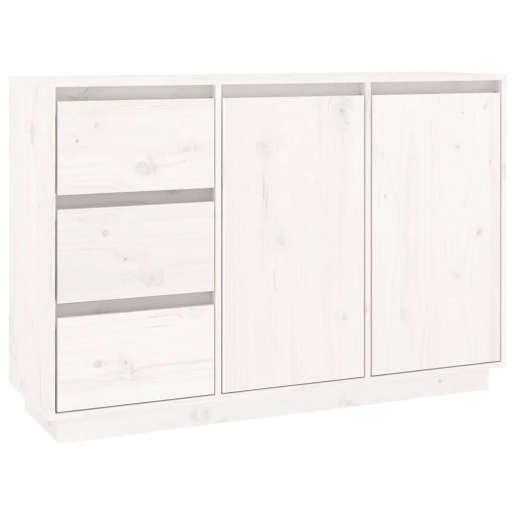 Dressoir 111x34x75 cm massief grenenhout