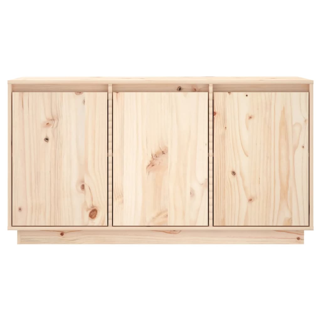 Buffet 111x34x60 cm en bois de pin massif