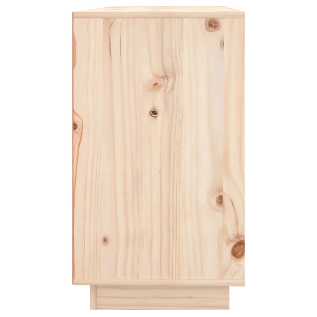 Buffet 111x34x60 cm en bois de pin massif