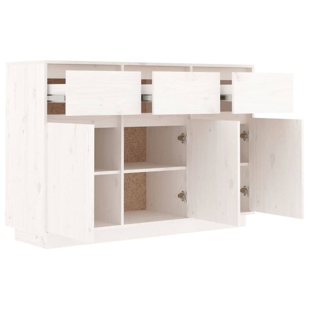 Dressoir 110x34x75 cm massief grenenhout