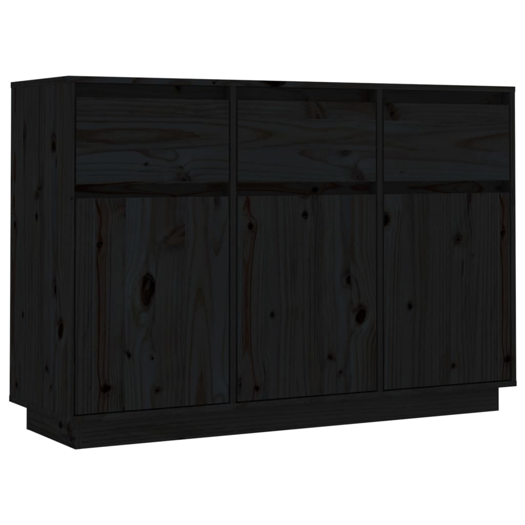 Dressoir 110x34x75 cm massief grenenhout