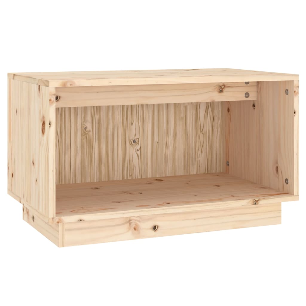 Meuble TV 60x35x35 cm en bois de pin massif