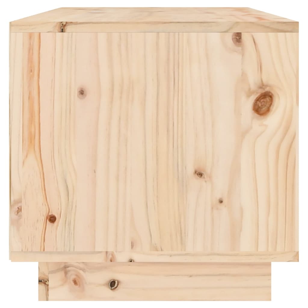 Meuble TV 60x35x35 cm en bois de pin massif