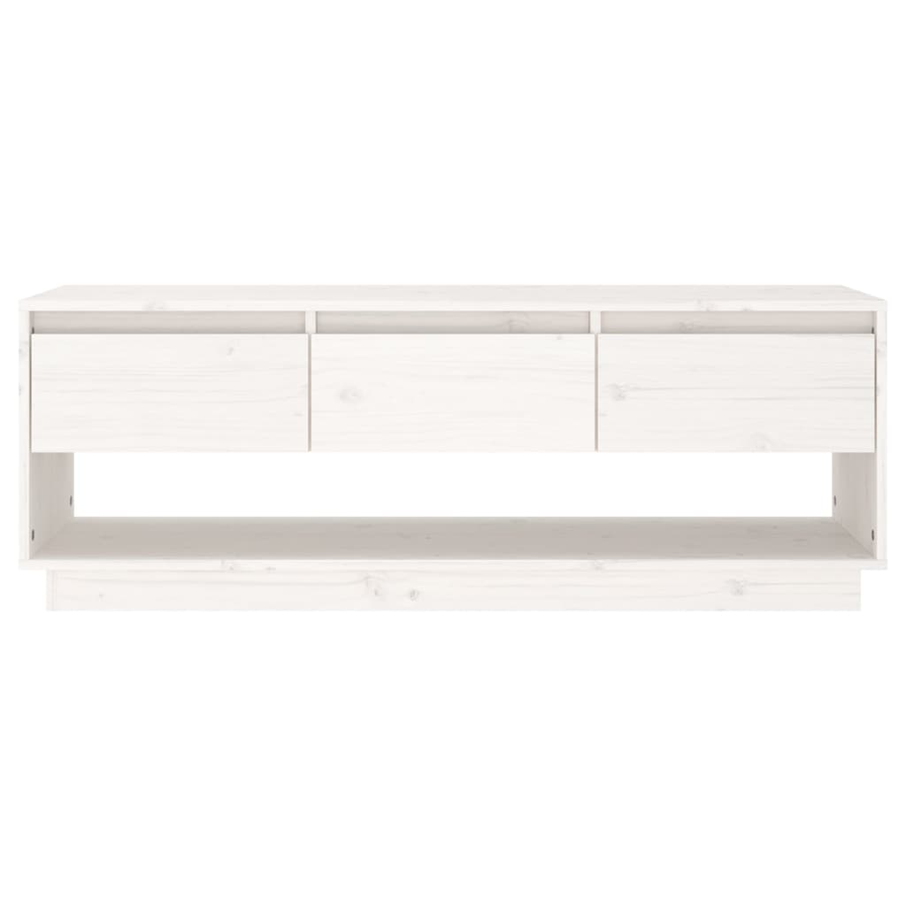 Tv-meubel 110,5x34x40 cm massief grenenhout