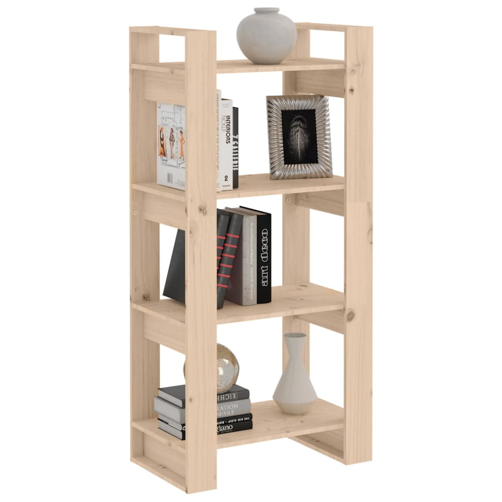 Boekenkast/kamerscherm 60x35x125 cm massief hout