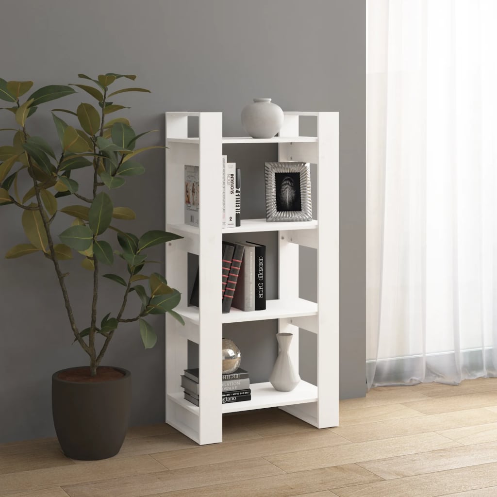 Boekenkast/kamerscherm 60x35x125 cm massief hout