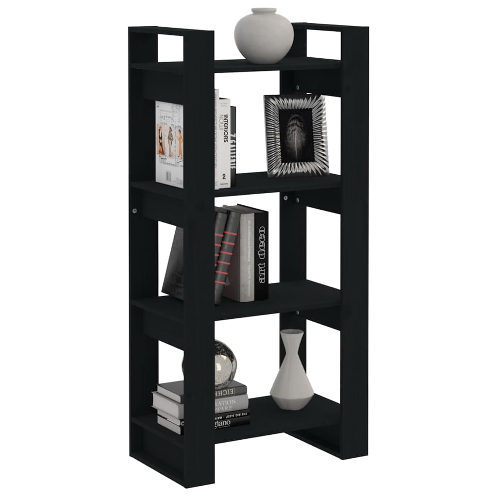 Boekenkast/kamerscherm 60x35x125 cm massief hout