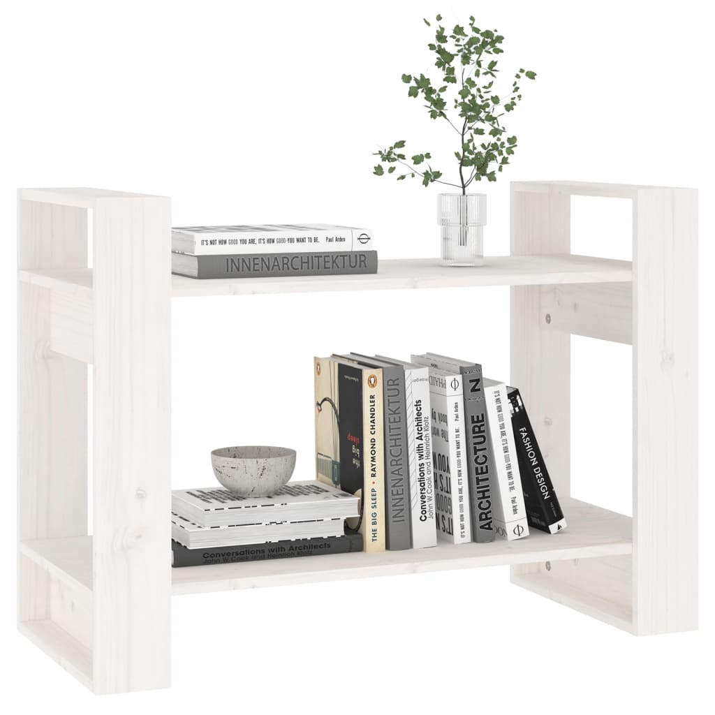 Boekenkast/kamerscherm 80x35x56,5 cm massief hout