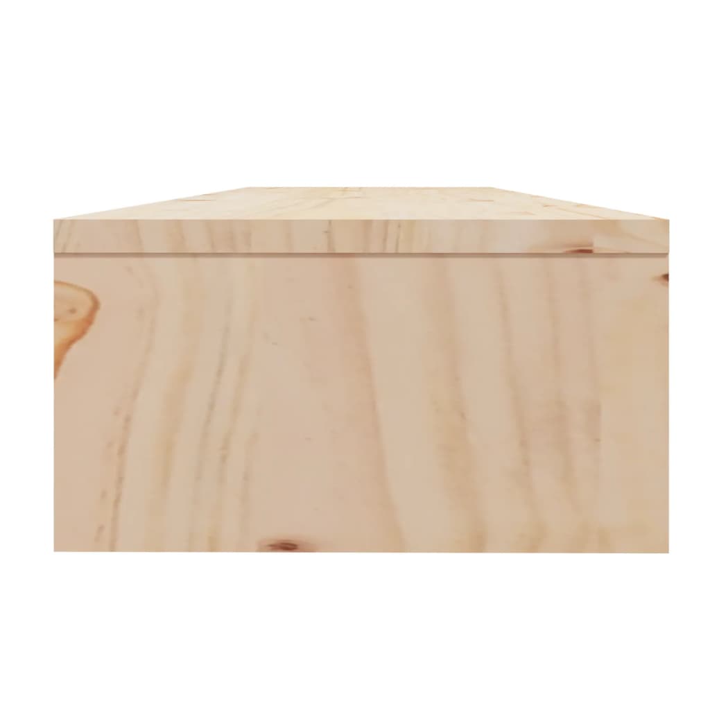 Support pour écran 100x24x13 cm en bois de pin massif