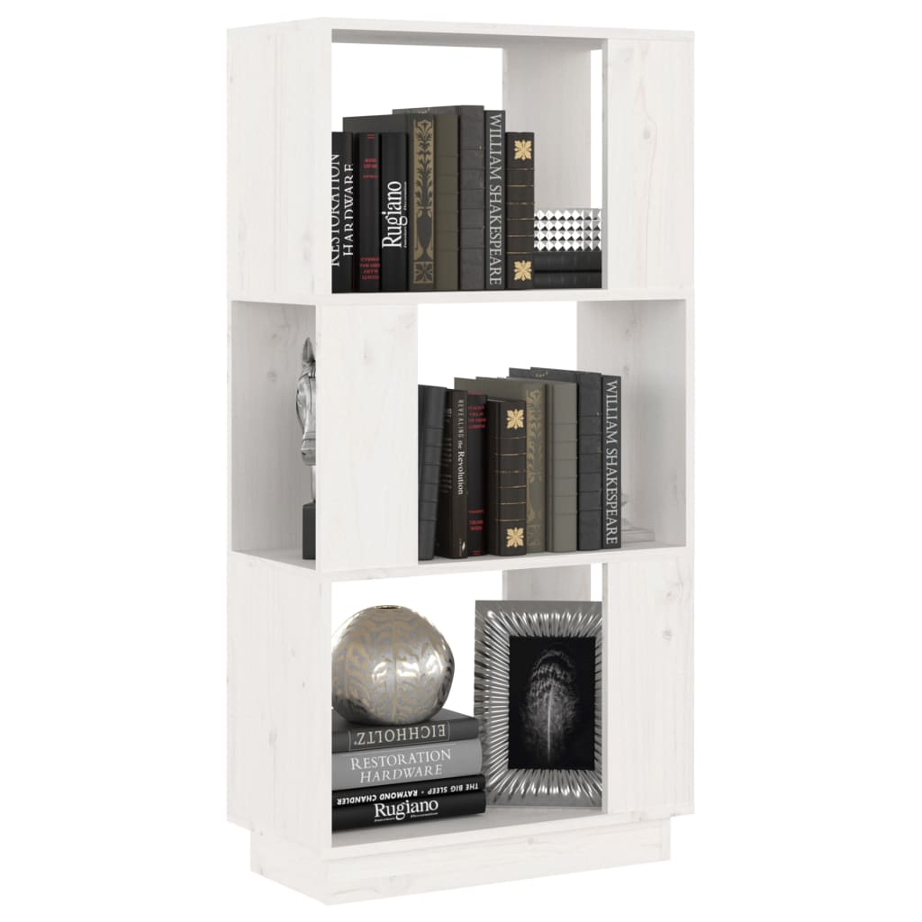 Boekenkast/kamerscherm 51x25x101 cm massief grenenhout