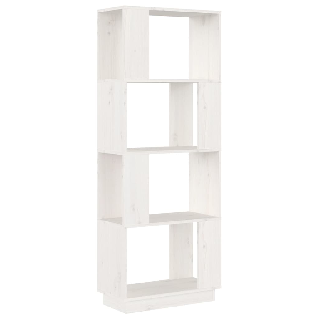 Boekenkast/kamerscherm 51x25x132 cm massief grenenhout