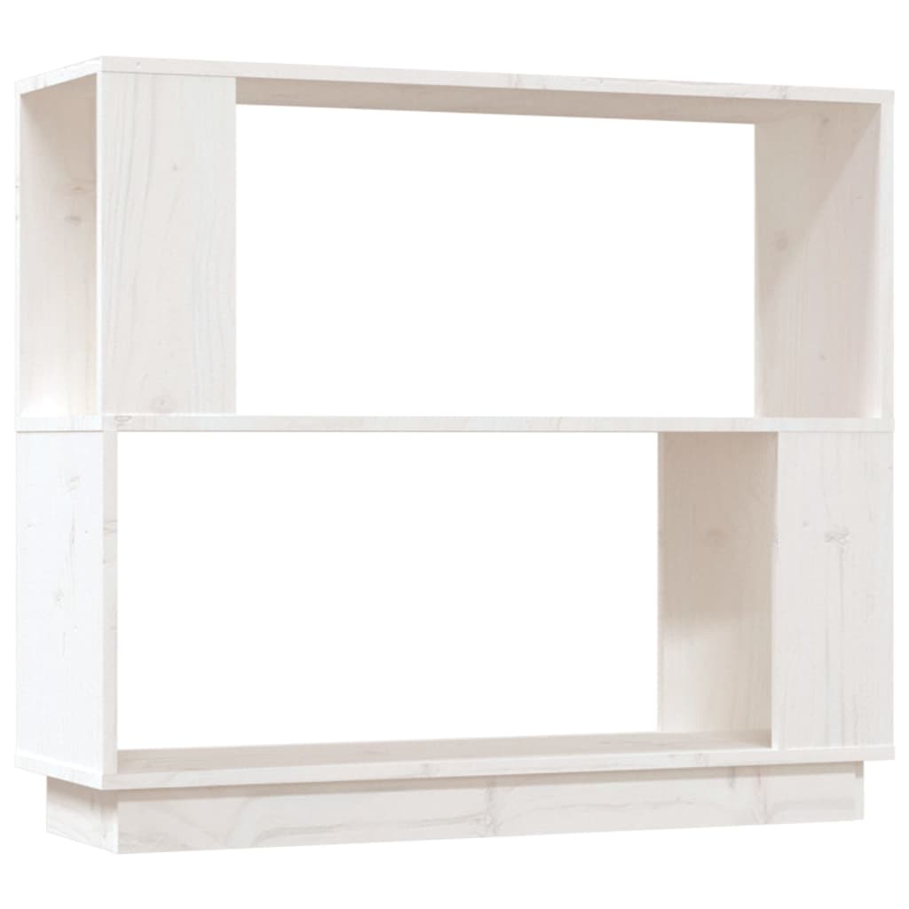 Boekenkast/kamerscherm 80x25x70 cm massief grenenhout