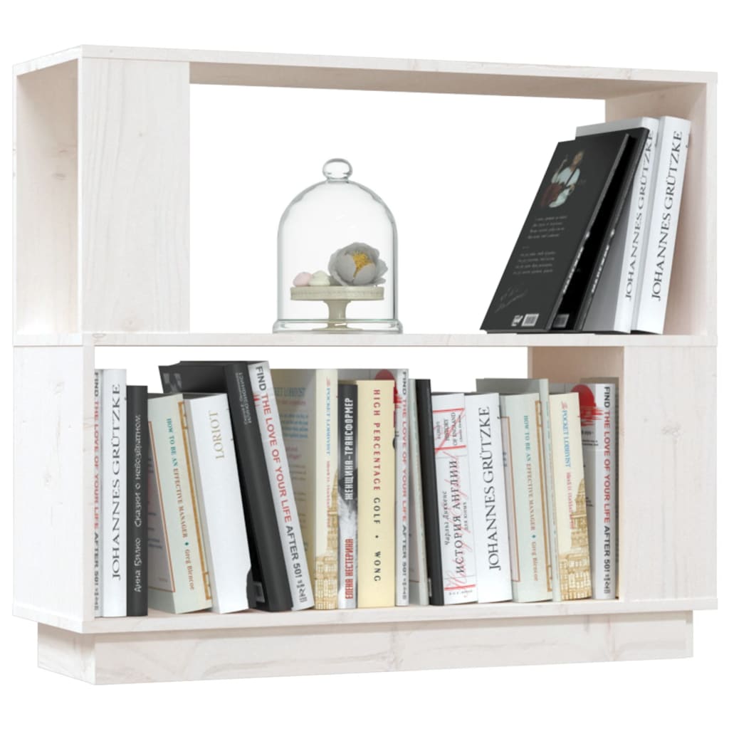 Boekenkast/kamerscherm 80x25x70 cm massief grenenhout