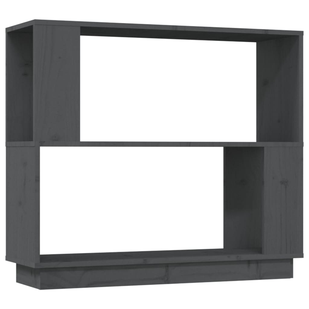 Boekenkast/kamerscherm 80x25x70 cm massief grenenhout