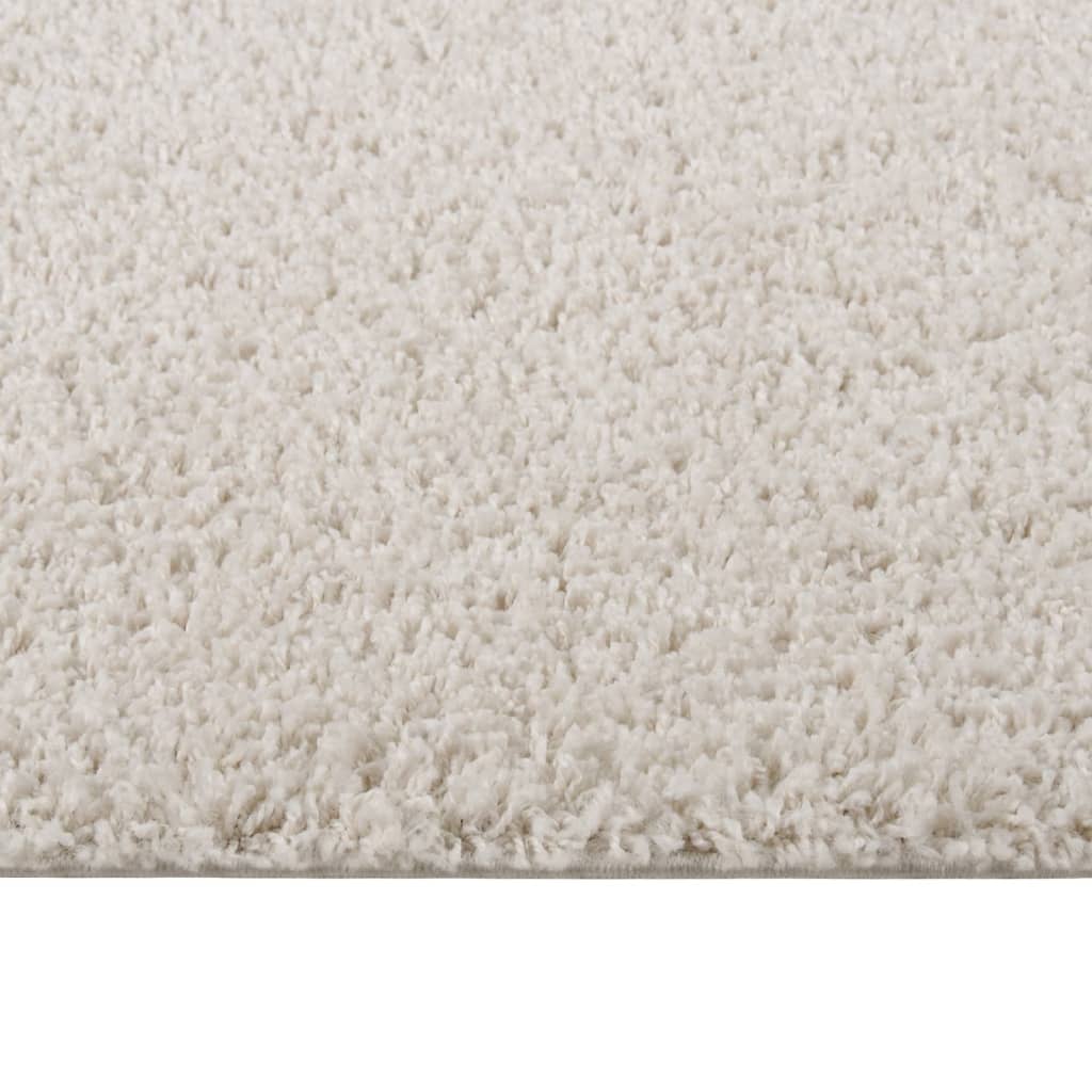 Tapis shaggy poils longs 160x230 cm coloris anthracite