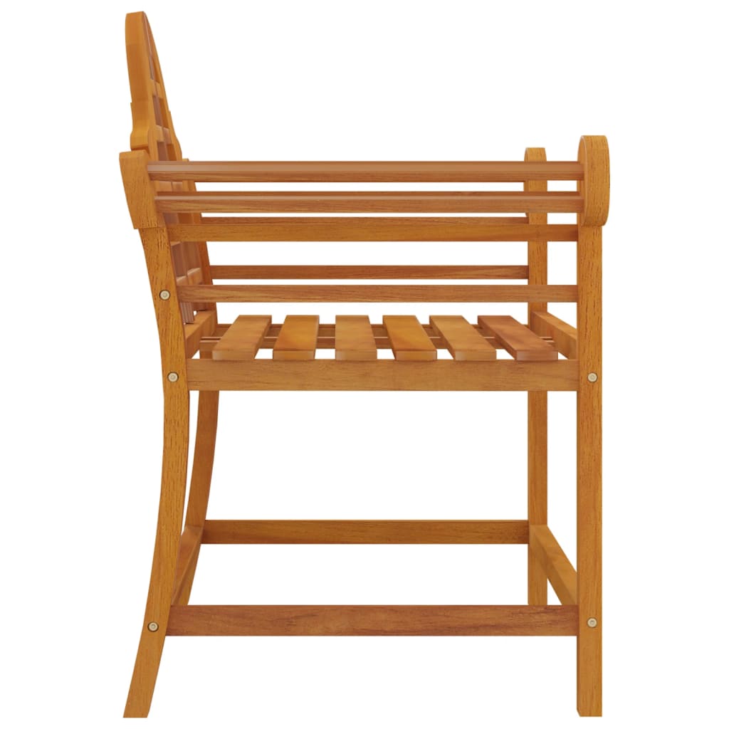 Chaises de jardin 2 pcs 91x62x94 cm bois de teck massif