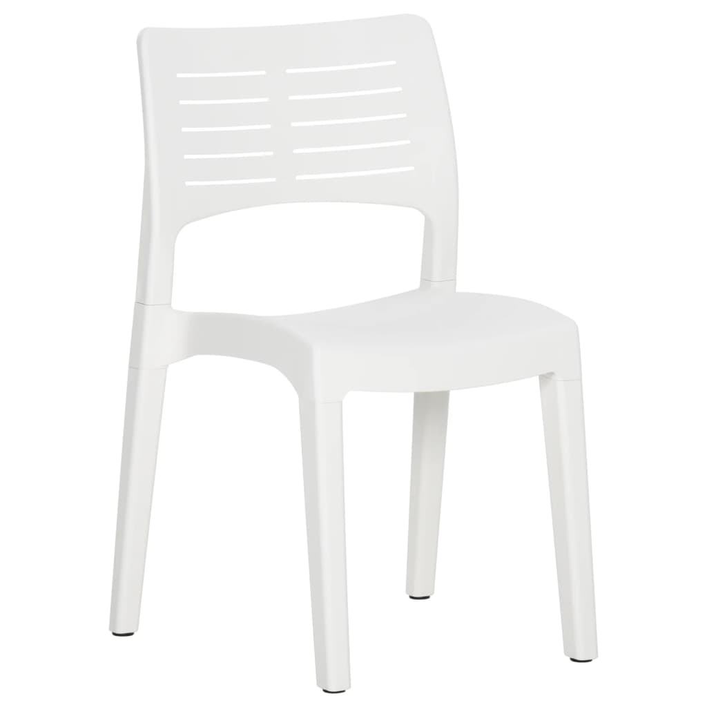 Chaises de jardin 2 pcs polypropylène