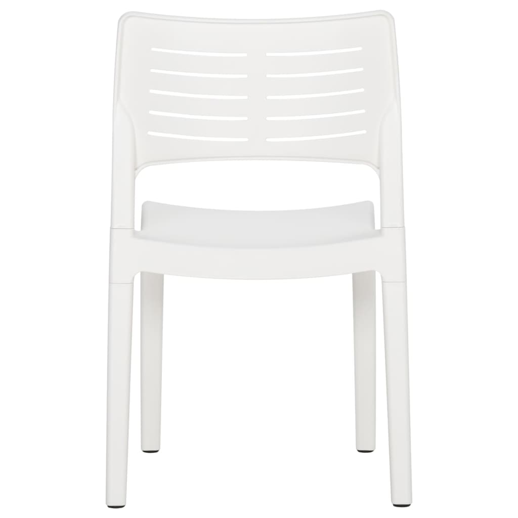 Chaises de jardin 2 pcs polypropylène