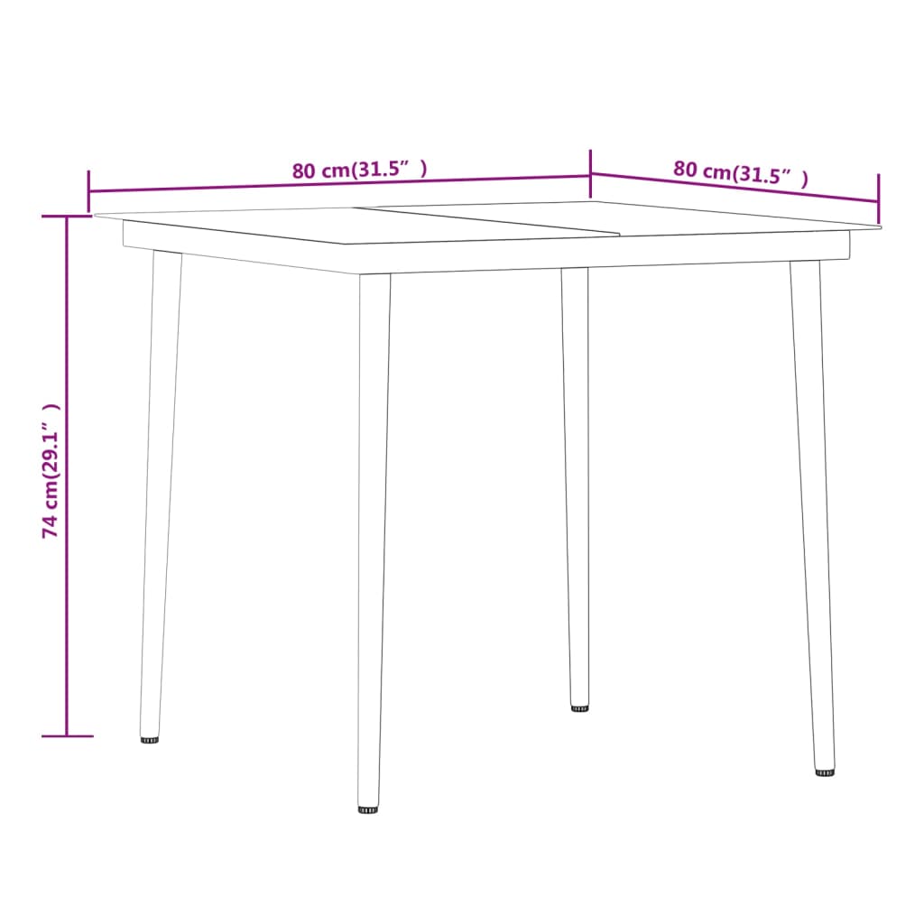 3-delige Tuinset