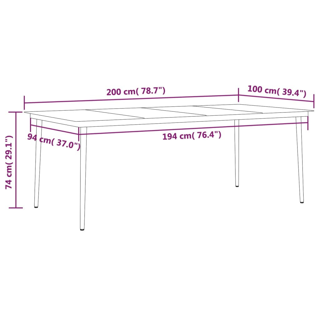 Ensemble de jardin 5 pièces avec coussins en polyrotin