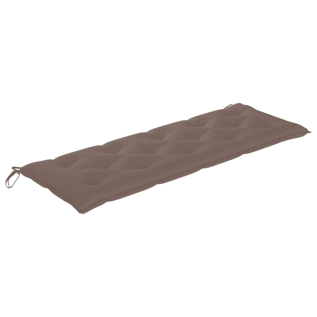 Banc Batavia avec coussin 150 cm teck massif