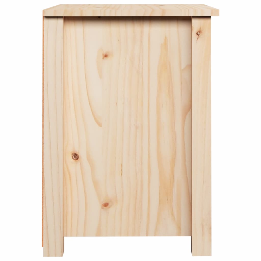 Tables de chevet 2 pcs 40x35x49 cm en bois de pin massif