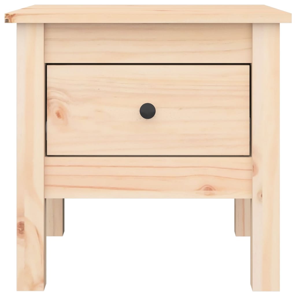 Table d'appoint 50x50x49 cm en bois de pin massif