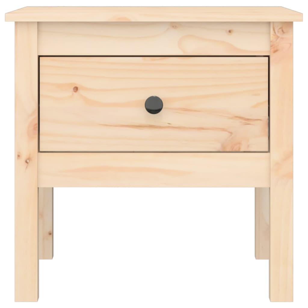 Table d'appoint 50x50x49 cm en bois de pin massif